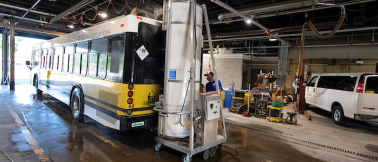 Campus in the shop getting fixed