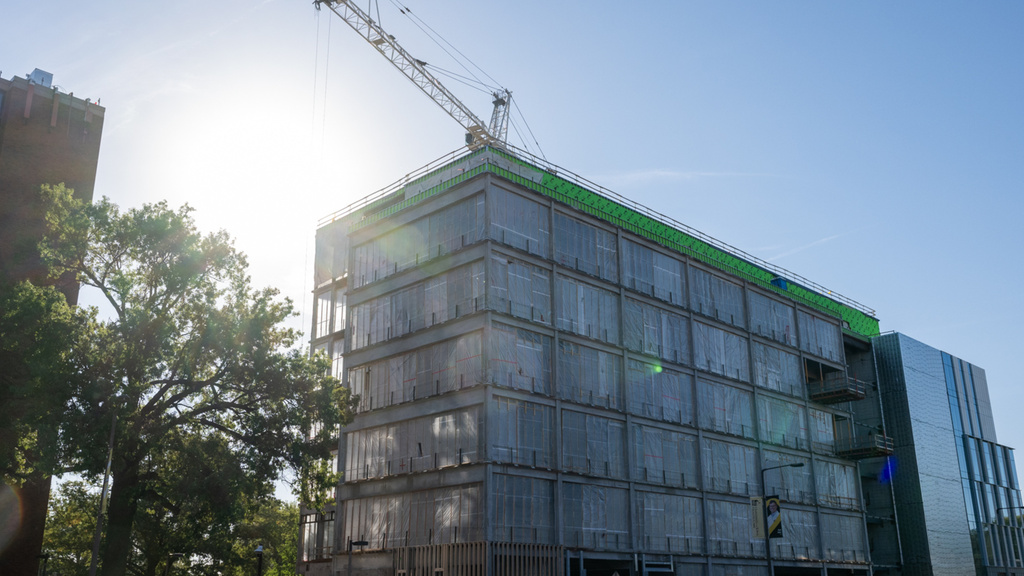 Building under construction