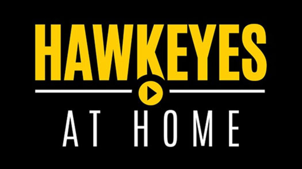 Hawkeyes at Home Logo